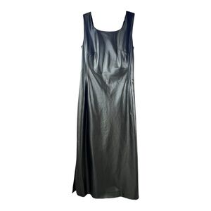 Dress by designer Jamie Chen Elegant Greenish Black Sleeveless